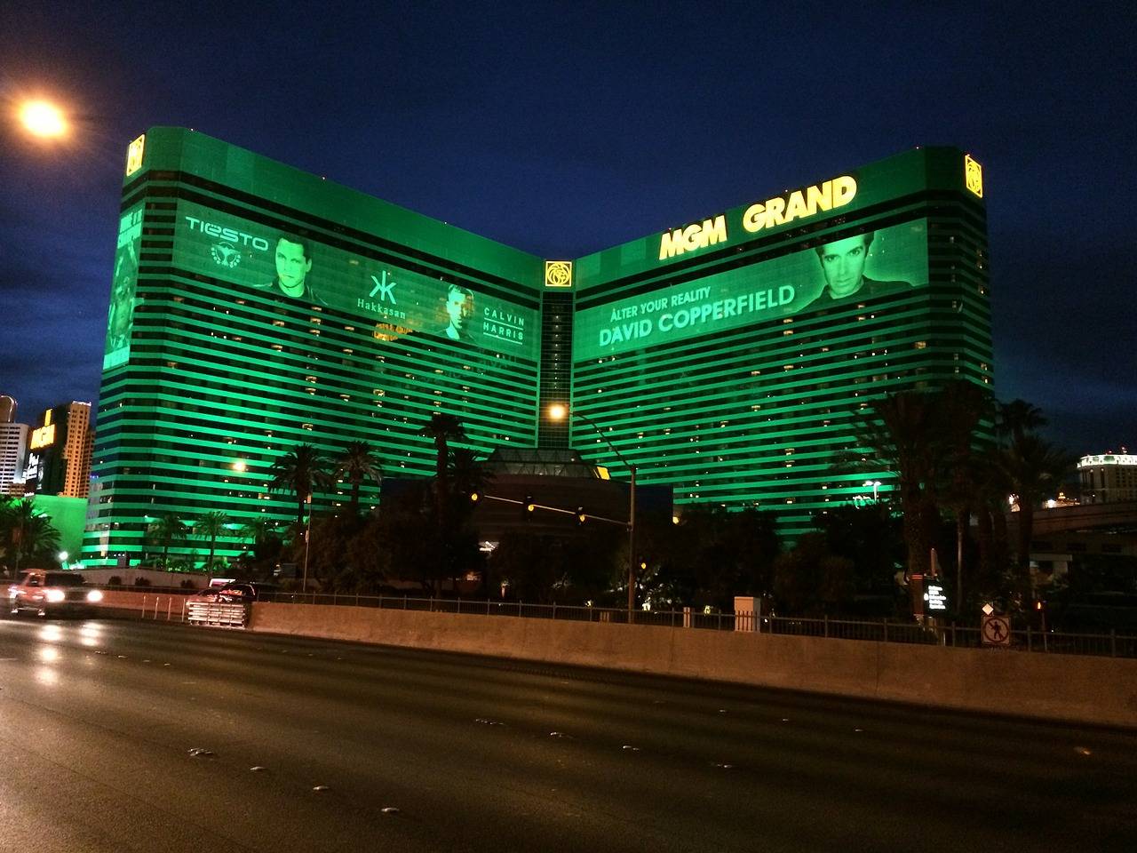 Hôtel MGM Grand de nuit