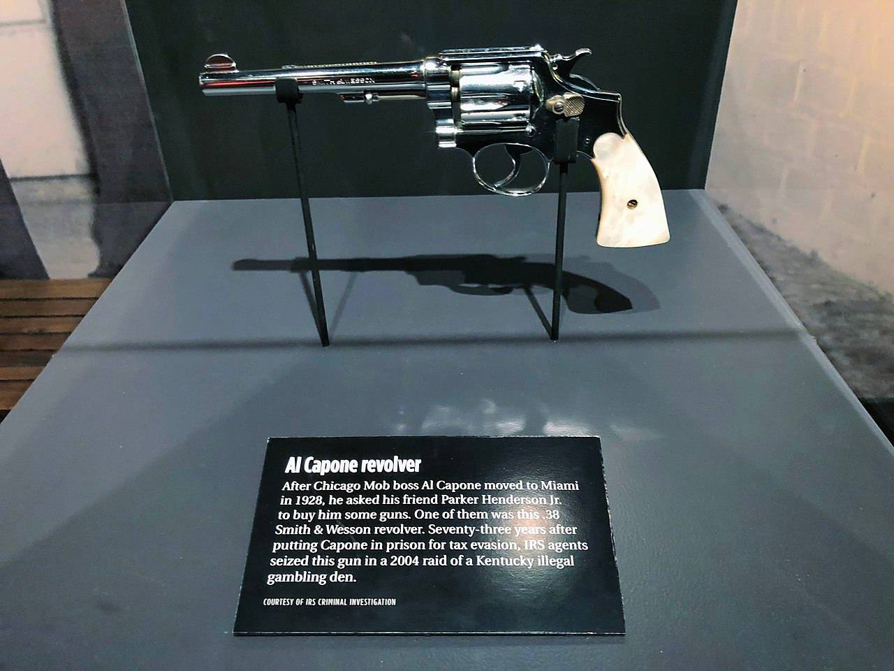 Mob Museum Revolver Al Capone