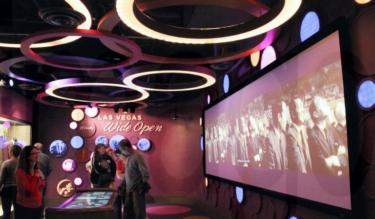 Mob Museum Salle d'exposition