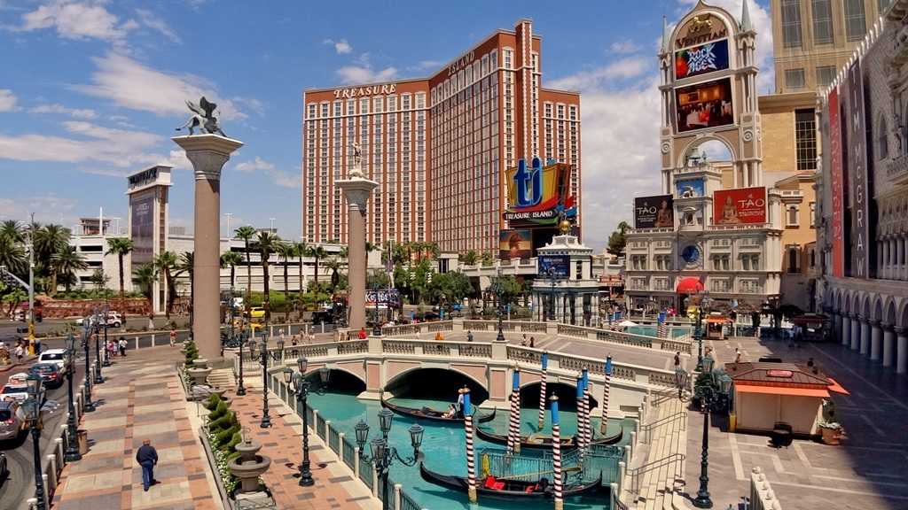 Gondoles Venetian Strip Las Vegas