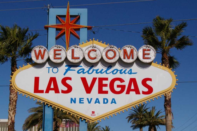 Panneau Welcome to Las Vegas